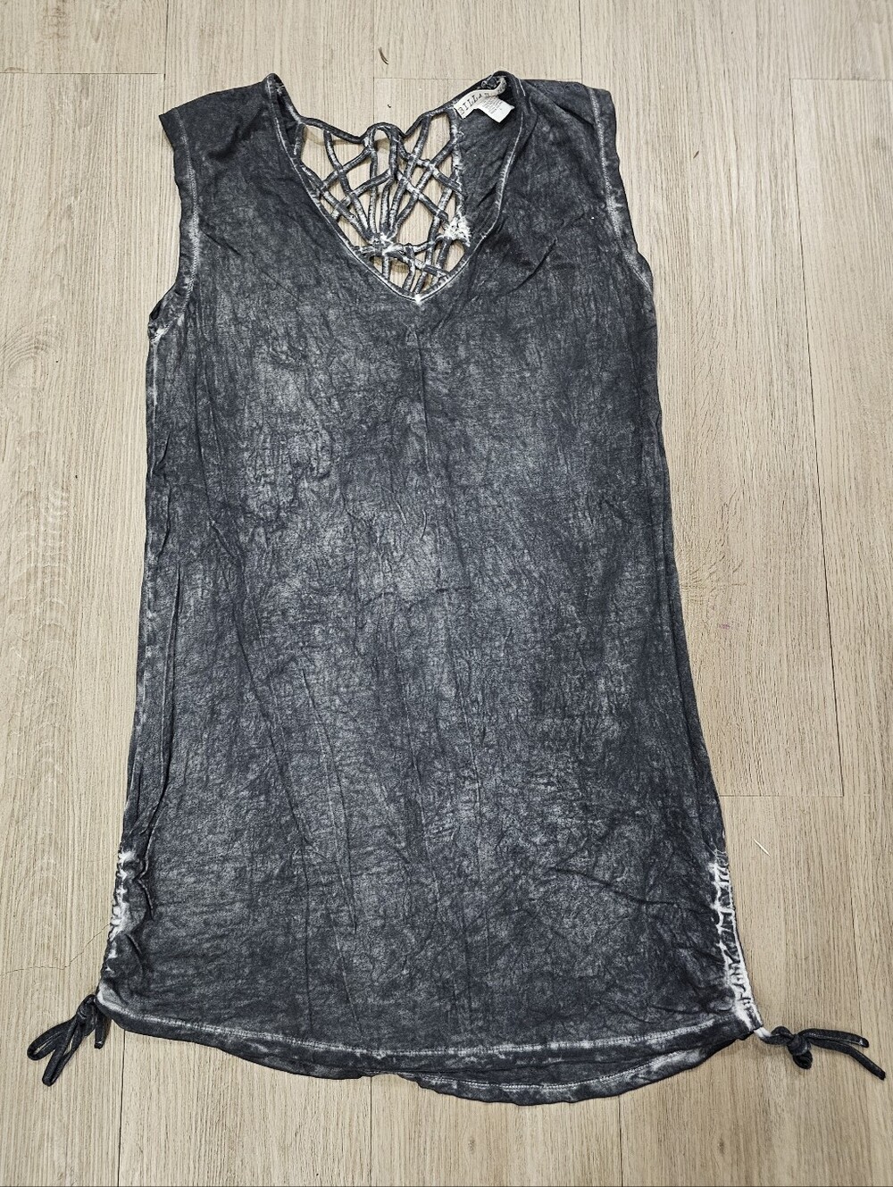 Billabong Black Tie-Back Mini Dress